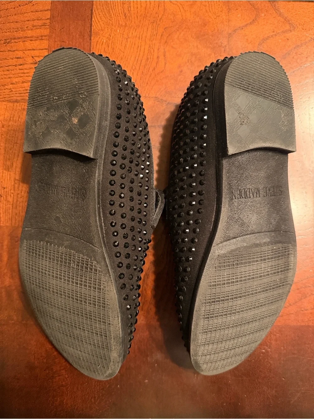 Steve Madden Kids Boys  Rhinestone Slip on Loafers Shoes(Size 1)